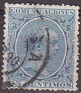 Spain 1889 Characters 5 CTS Blue Edifil 215